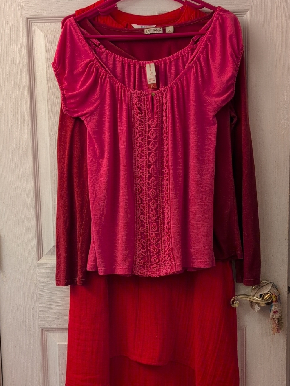 Vintage Bundle- 1 Dress And 2 Tops